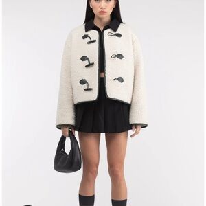 Oak + Fort Sherpa jacket brand new